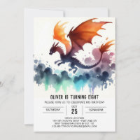 Mighty Dragon Birthday Digital