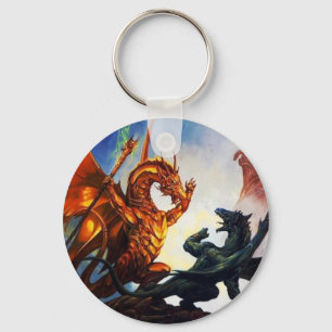 Mighty Dragon Keyhain Key Ring