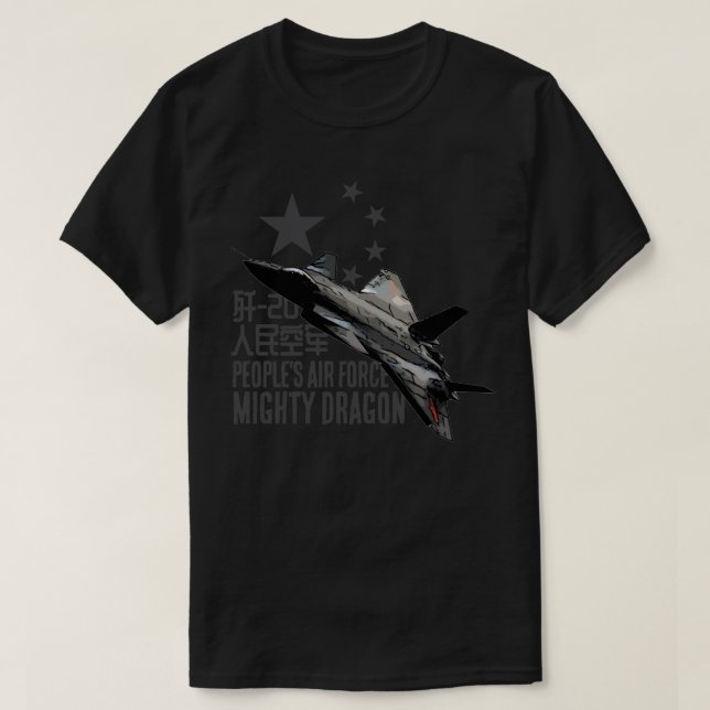 Mighty Dragon Stealth T-Shirt (Design Front)