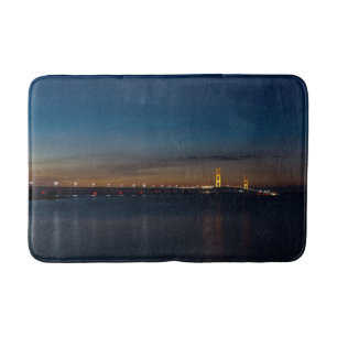 Mighty Mac At Night Pano Bath Mat