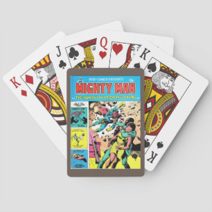 Mighty Man 4 Playing Cards
