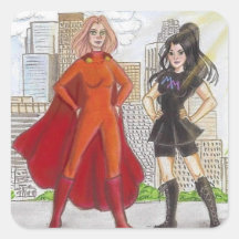 Mighty Meaghan and Brave Breanne sticker