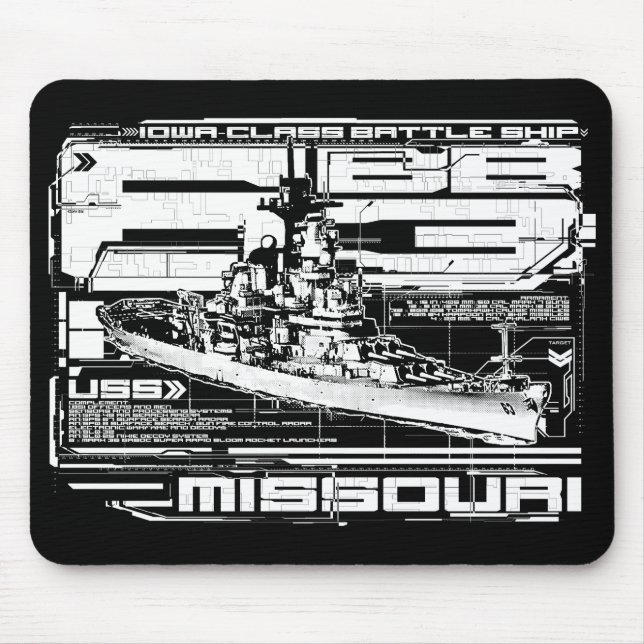 Mighty Mo Mouse Pad (Front)