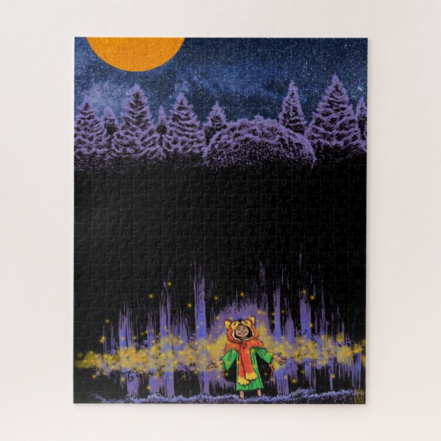 Mighty Nizz and the Fireflies Puzzle (Vertical)