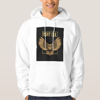 Mighty Owl T-Shirt - Wisdom and Strength in Style Hoodie