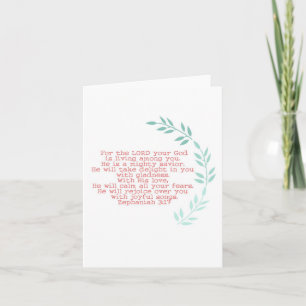 mighty saviour notecard