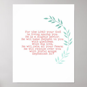 mighty saviour poster print