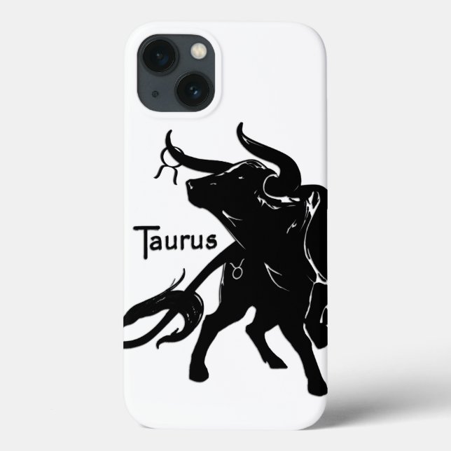 Mighty Taurus the Bull Zodiac Case-Mate iPhone Case (Back)