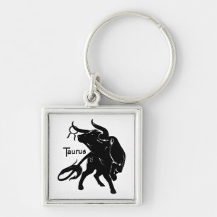 Mighty Taurus the Bull Zodiac Key Ring