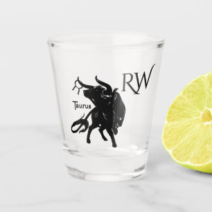 Mighty Taurus the Bull Zodiac Shot Glass