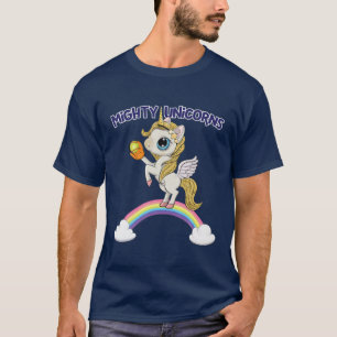 Mighty Unicorns Softball T-Shirt