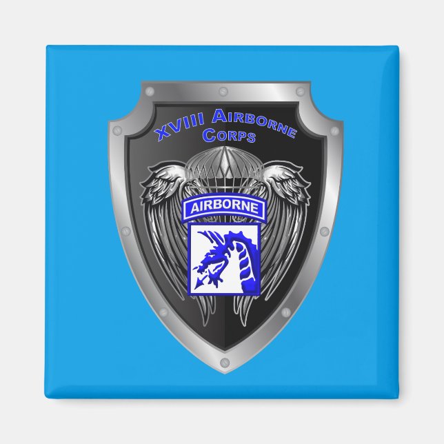 Mighty XVIII Airborne Corps Magnet (Front)