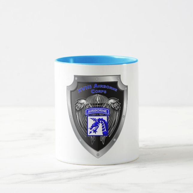 Mighty XVIII Airborne Corps Mug (Center)