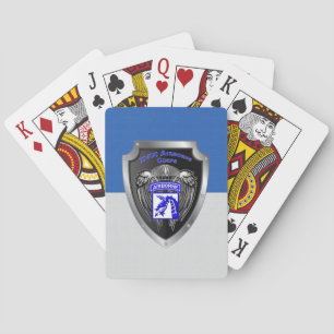 Mighty XVIII Airborne Corps Playing Cards