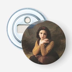 Mignon Innocence of Adolescent Girl, Bouguereau Bottle Opener