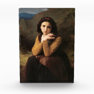 Mignon Innocence of Adolescent Girl, Bouguereau Photo Block