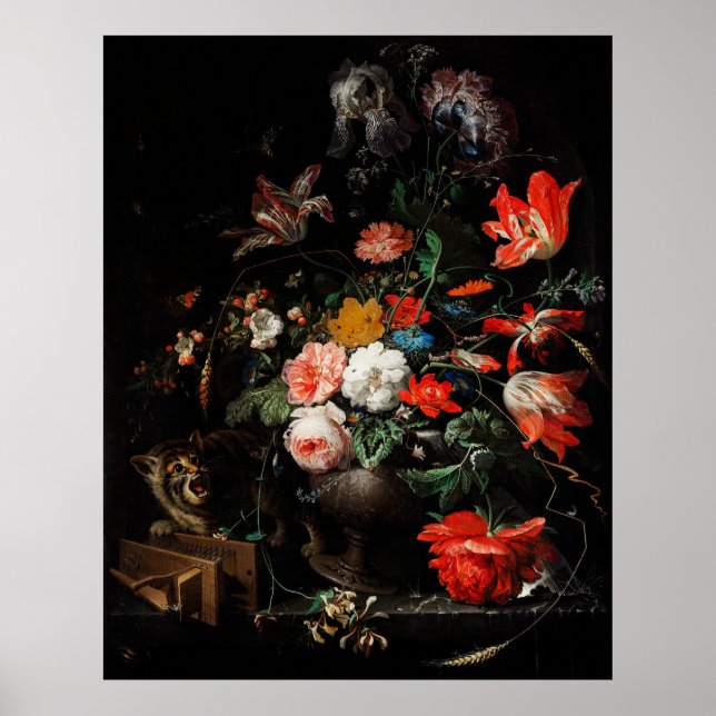 Mignon's The Overturned Bouquet Poster (Front)