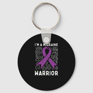 Migraine Awareness Headache Key Ring