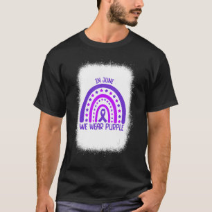 Migraine Awareness Month 2022 Rainbow In June We W T-Shirt