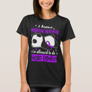 Migraine Headache Awareness Month Ribbon Gifts T-Shirt