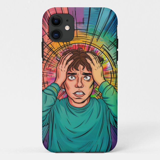 Migraine sufferer Chronic illness migraines  Case-Mate iPhone Case (Back)