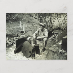 Migrant in Texas, 1939 Postcard