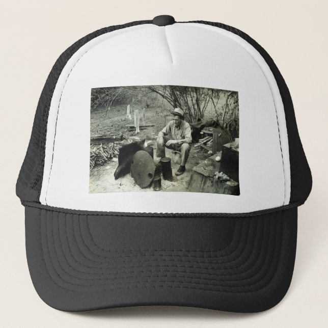 Migrant in Texas, 1939 Trucker Hat (Front)