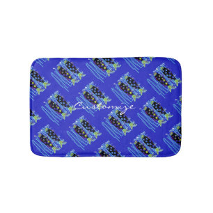 migrating fish any colour Thunder_Cove Bath Mat