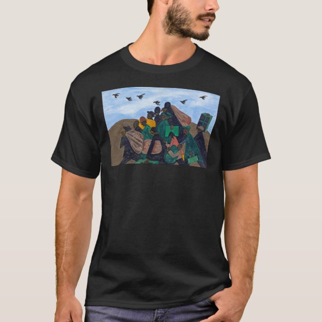 Migration Series, Panel 3  Jacob Lawrence   Classi T-Shirt (Front)