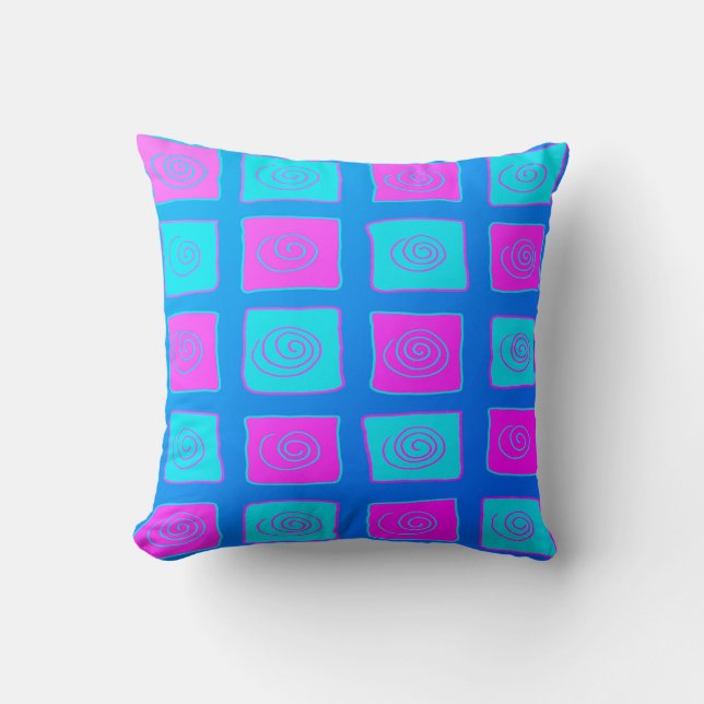 Migration Throw Pillow (Front)