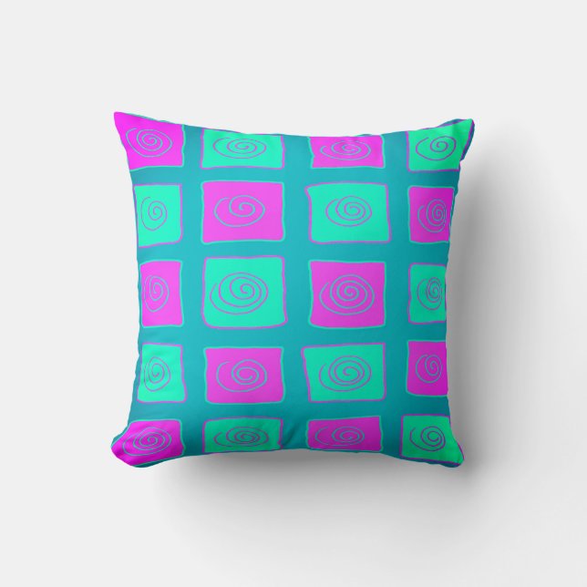 Migration Throw Pillow (Front)