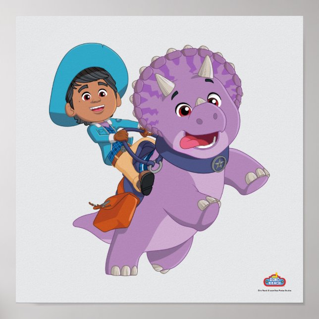 Miguel and Tango | Dino Ranch Poster (Front)