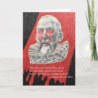 Miguel de Cervantes Card