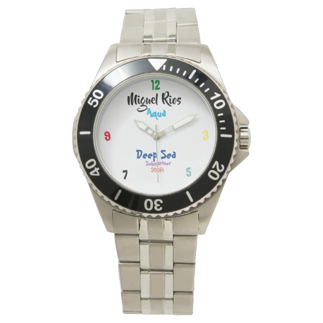 Miguel Rios Submariner Dive Watch (Front)