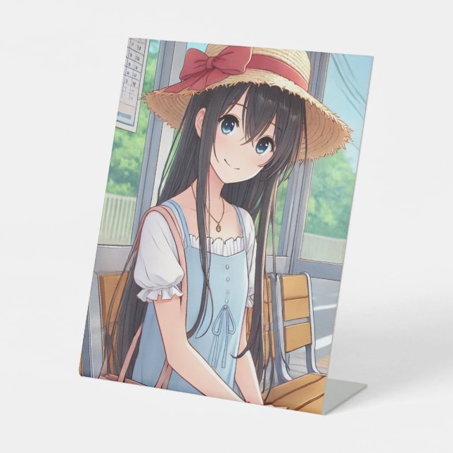 Miharu Pedestal Sign (Front)