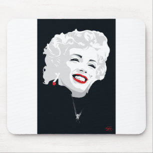 MIK05BW Miki Marilyn.tif Mouse Pad