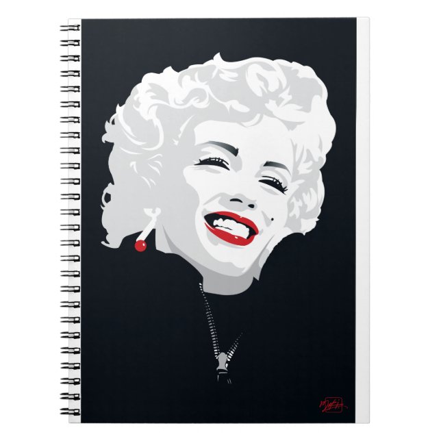 MIK05BW Miki Marilyn.tif Notebook (Front)