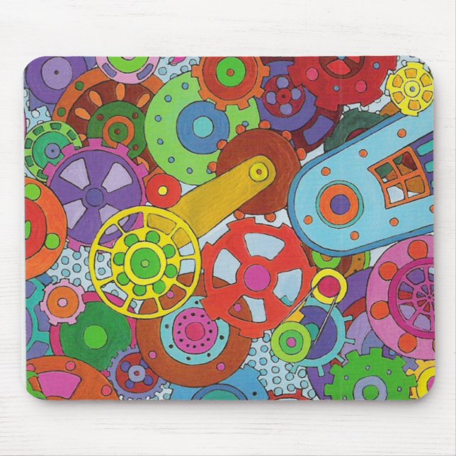 MIKA Gears Mousepad (Front)