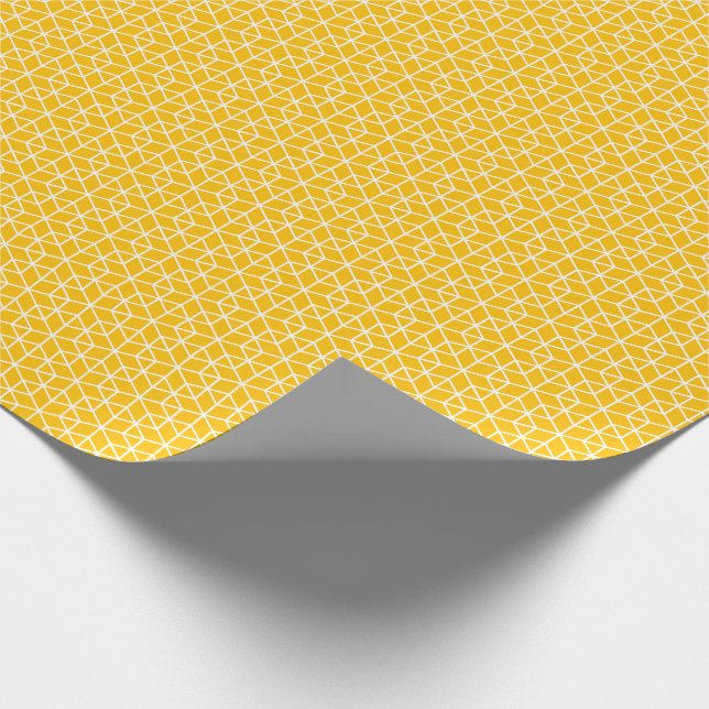 Mikado white line pattern japan traditional style wrapping paper (Corner)
