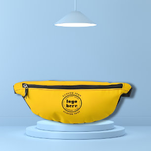 Mikado Yellow Company Logo Business Promotion Bum Bags