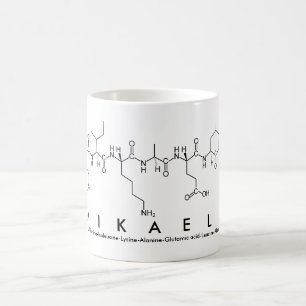 Mikaela peptide name mug