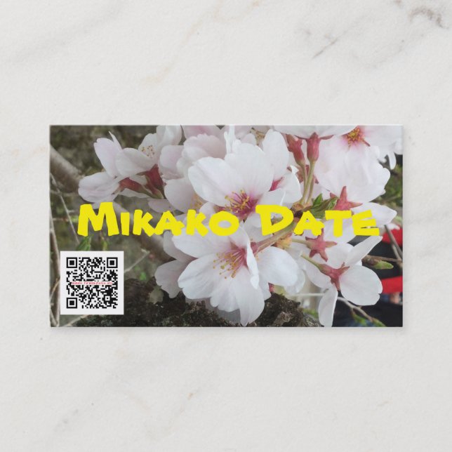 mikako business card (Front)