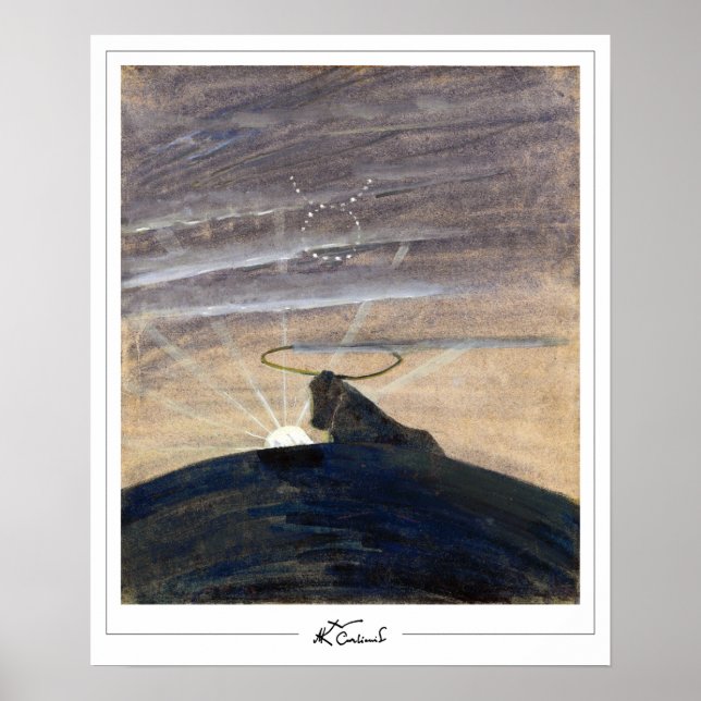 Mikalojus Konstantinas Ciurlionis Zedign Art Post… Poster (Front)