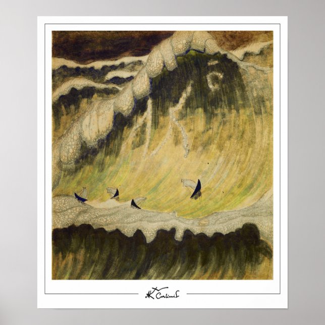 Mikalojus Konstantinas Ciurlionis Zedign Art Post… Poster (Front)