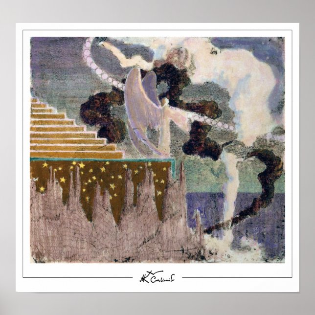 Mikalojus Konstantinas Ciurlionis Zedign Art Post… Poster (Front)