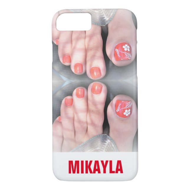 MIKAYLA'S GIANTESS TOES Case-Mate iPhone CASE (Back)