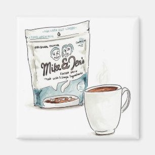Mike and Jen's Cocoa Magnet