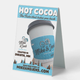 Mike and Jen's Cocoa Table Tent, 3