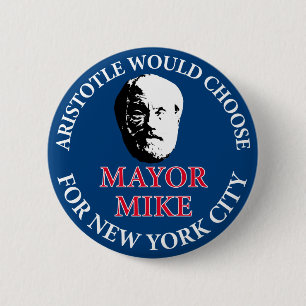 Mike Bloomberg for Mayor 6 Cm Round Badge