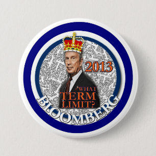 Mike Bloomberg for NYC Mayor 2013 7.5 Cm Round Badge